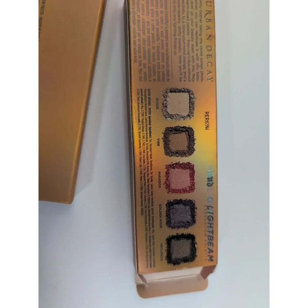 Urban Decay Lightbeam Eyeshadow‎ Palette *FULL SIZE *BRAND NEW IN BOX *AUTHENTIC